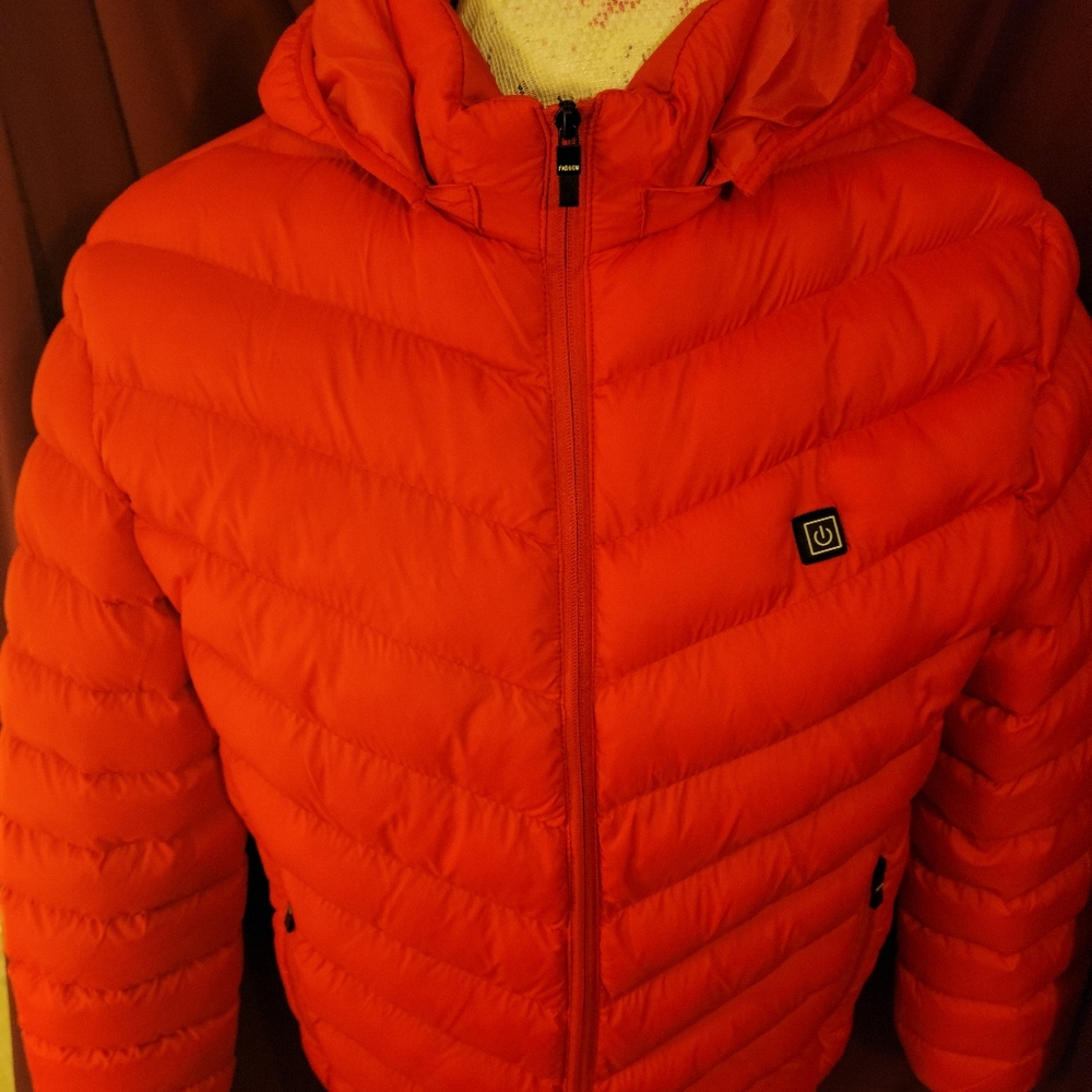 Heated Bright Red Jacket